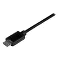 Miniatyrbild 1 av 2: STARTECH USB 2.0-kabel USB-C till Micro-B 1 m - USB Type-C till Micro-B-kabel - M/M - Svart