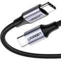 Miniatyrbild 1 av 4: UGREEN USB C till USB C-kabel (1M) Snabbladdning 60W nylonflätad kompatibel med iPhone15 Galaxy S24 S23 iPad MacBook Steam Deck