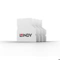 Miniatyrbild 2 av 4: Portblocker SD - LINDY - Pack om 10 - Vit - Förhindrar åtkomst - För systemadministratörer