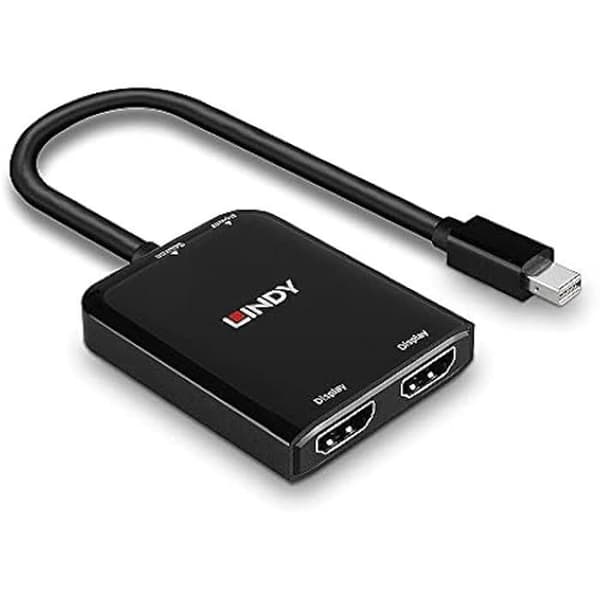 LINDY 38432 MST Mini DisplayPort till Dual HDMI Hub