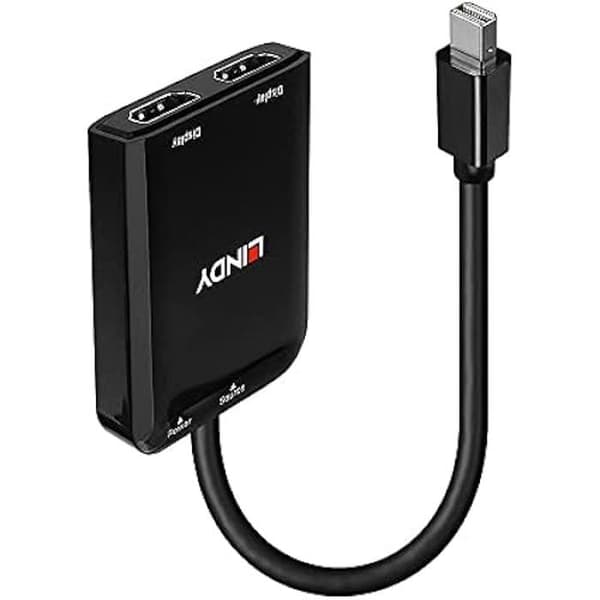 LINDY 38432 MST Mini DisplayPort till Dual HDMI Hub