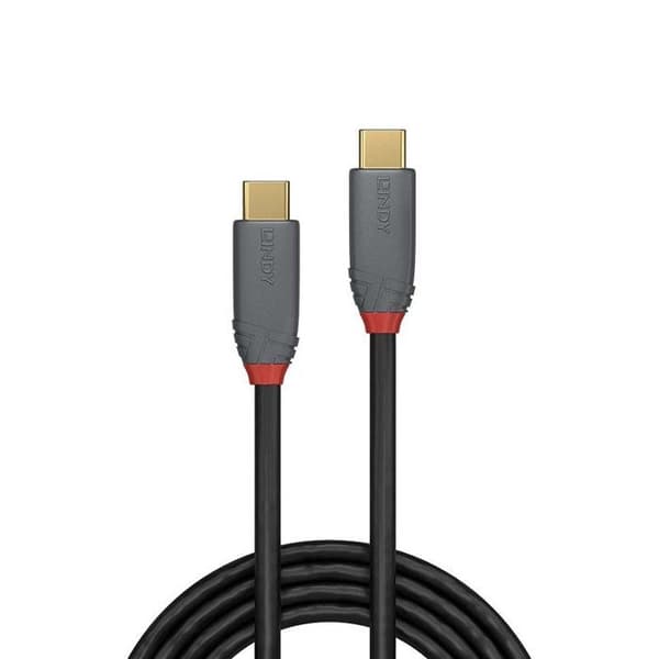 USB 3.1 typ C / C kabel - 5A - Anthra Line - 1m - LINDY