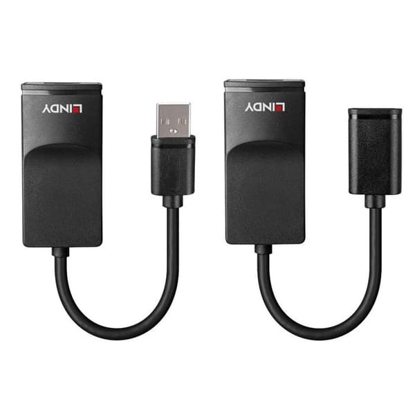 Lindy Extender Basic - USB-Erweiterung - USB, CATx - över CAT 5e/6 - till 60 m () - 43365