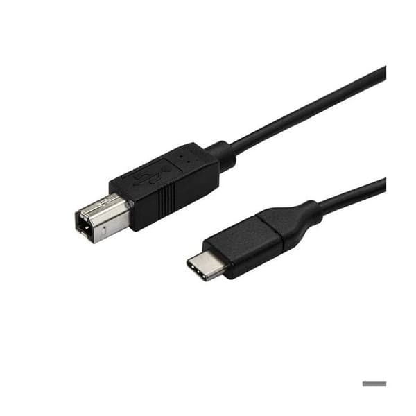 3m USB-C till USB-B-kabel för STARTECH-skrivare - Typ-C M/M - USB 2.0