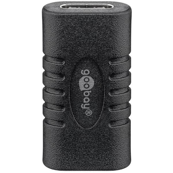 USB typ C-adapter - GOOBAY - Hon - Datatransfer - Strömförsörjning - Svart