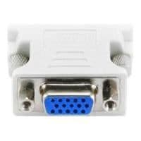 VGA-adapter - GEMBIRD - A-DVI-VGA - DVI-A hane - VGA hona - 15-stifts HD D-Sub