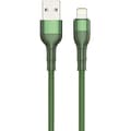 Miniatyrbild 1 av 2: USB-kabel - 2GO - A till Lightning - 100 cm - Grön - Synk &amp; Ladda