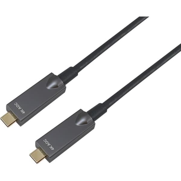 Aktiv USB-C till C optisk kabel - EQUIP - 119462 - 10m - 4K/60Hz - 10 Gbit/s
