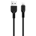 Miniatyrbild 1 av 6: Hoco - Flash datakabel (X20) - USB-A till Lightning, 10W, 2,4A, 1,0m - Svart