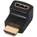 Miniatyrbild 1 av 2: HDMI-adapter - AISENS - A121 - Svart färg - Vinkelkontakt - Idealisk för små utrymmen