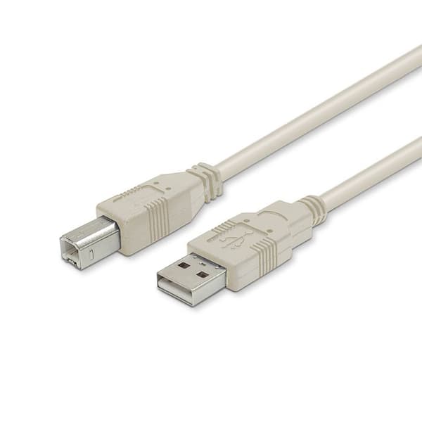 USB-kabel för skrivare - Okänt märke - 1.8m - USB 2.0 - Svart
