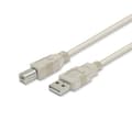 Miniatyrbild 3 av 3: USB-kabel för skrivare - Okänt märke - 1.8m - USB 2.0 - Svart