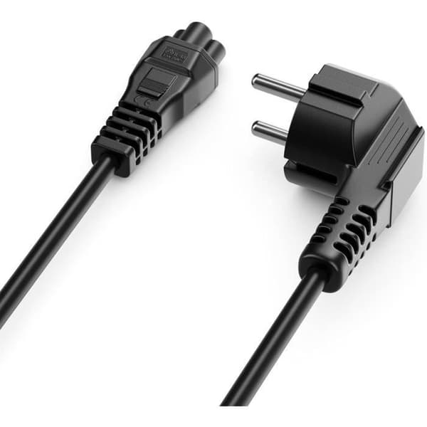 Elkabel - DELEYCON - MK3659 - 3m - Kontakt Typ F CEE 7/4 - IEC-kontakt C5 2,5A