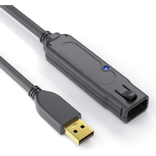 USB 2.0 förlängningssladd - PURELINK - DS2100-240 - 24m - Plug &amp; Play - Direkt strömförsörjning