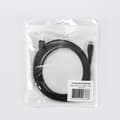 Miniatyrbild 1 av 2: USB-C 2.0-kabel - WE - Hane/Hane - 25W - Längd 1.80M - Svart