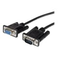 Miniatyrbild 2 av 4: DB9 RS232 seriell kabel i direktanslutning M/F - 1 m - Svart - STARTECH