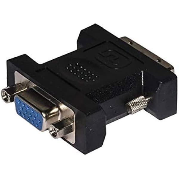 DVI till VGA-adapter - LINK - Lkadat29 - DVI-I 24+5 - VGA honkonektor - Svart