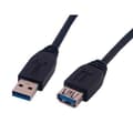 Miniatyrbild 1 av 2: MCL USB 3.0 Typ A hane/hona förlängningskabel - 1,80 m