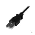 Miniatyrbild 1 av 4: Mini USB-A till Mini B-kabel vinklad 90° nedåt - STARTECH - 2m - Dubbelskärmad - 90 graders kontakt