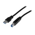 Miniatyrbild 1 av 3: USB 3.0 A till B-certifierad kabel - STARTECH.COM - 1 m - Svart