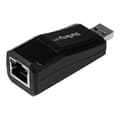Miniatyrbild 2 av 2: Nätverksadapter - STARTECH - USB 3.0 till RJ45 - Gigabit Ethernet - 10/100/1000Mbps - Svart