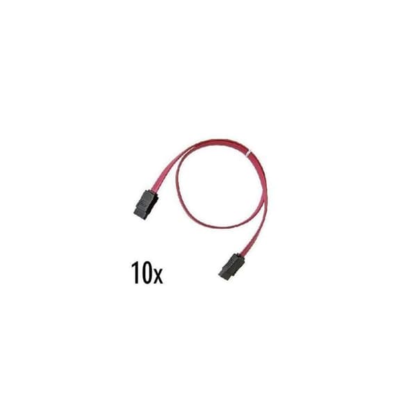 NILOX NX090305118 SATA-KABEL 0,5 M SVART, RÖD - SATA-KABLAR