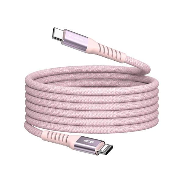 USB-C-kabel - VERBATIM - 31853 - 60W - 120 cm - Rosa