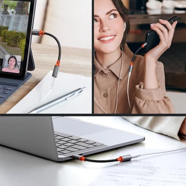 Mcdodo Castle Series USB-C Mini Jack Adapter med CA-7561 DAC