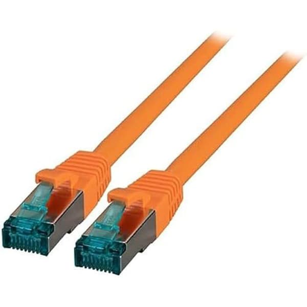 Nätverkskabel - EFB-ELEKTRONIK - CAT.6A - S/FTP - 15M - LSZH - Orange