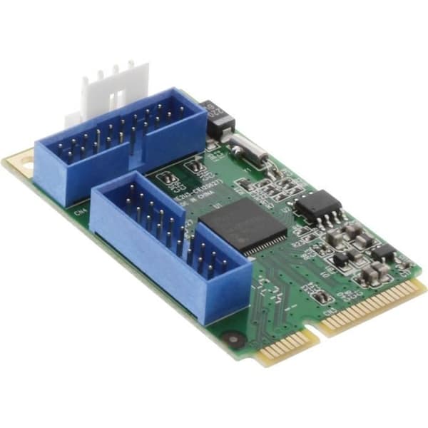 InLine® Mini-PCIe-kort, 4x USB 3.0