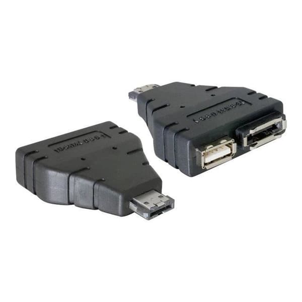 DeLOCK Power Over ESATA-adapter