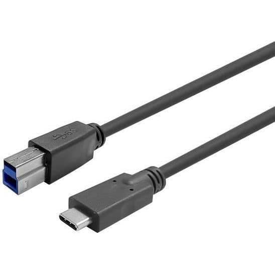VivoLink USB-kabel 20m USB 3.2 Gen 1 (3.1 Gen 1) USB C USB B Schwarz () - PROUSBCBMM20