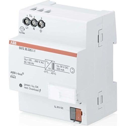 ABB Stotz nätspänning 320 mA, rEG kNX sV-s30.320.1.1 - 9102980 Grå