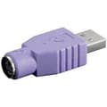 Miniatyrbild 3 av 3: USB till 1 PS/2 port musadapter