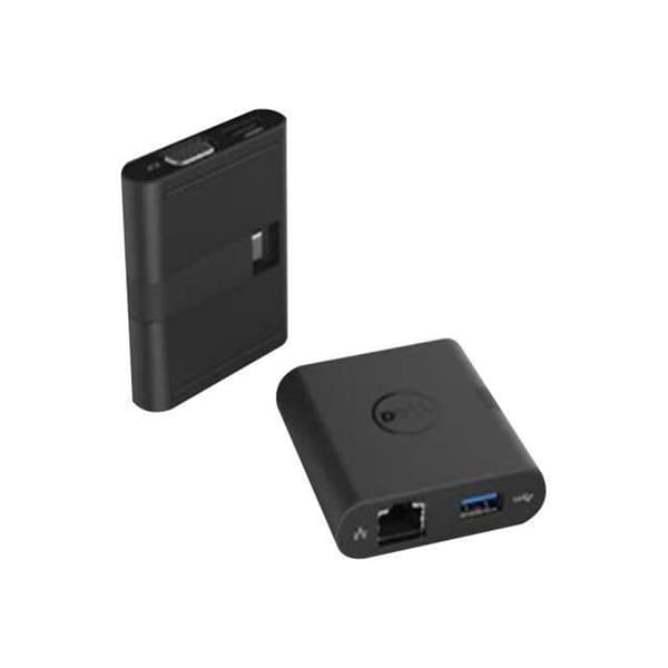 Dell DA200 Extern USB-C D-Sub, HDMI-videoadapter för Latitude 12 5289 2 In 1; Plats 8 Pro (5855); Vostro 14 5468; XPS13...