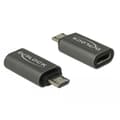 Miniatyrbild 3 av 3: DELOCK 65927 USB 2.0 MICRO-B USB TYP C ADAPTER ANTRACIT