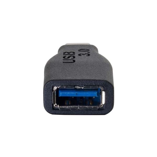 USB-adapter - C2G - USB 3.1 Gen 1 - Typ C Hane - Typ A Hona - Svart