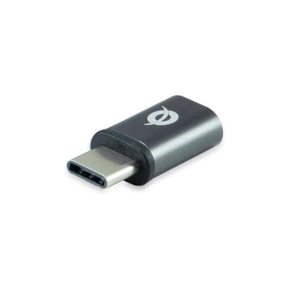 USB 2.0 Type-C kabeladapter och kontakt - Conceptronic - DONN05G - Svart - Aluminium - 0,48 Gbit/s