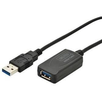 DIGITUS USB 3.0 ACTIVE VERL"NGERUNGSKABEL, 5.0...