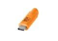 Miniatyrbild 2 av 4: TETHER TOOLS USB-C till USB-C TetherPro CUC15 - Orange 4,60m