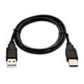 Miniatyrbild 2 av 2: USB-kabel V7 V7USB2AA-02M-1E USB A Svart - - - V7