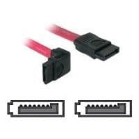 DeLOCK Serial ATA-kabel - Serial ATA 150/300 - Vänster hörnkontakt - 50 cm
