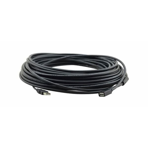 USB-kabelförlängning - Kramer Electronics CA-UAM-UAF-35 - 10,7 m - Svart