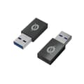 Miniatyrbild 3 av 3: CONCEPTRONIC DONN10G KÖNSVÄXARE USB TILL USB C-KABEL SVART