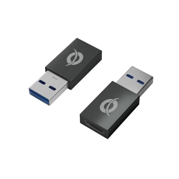 CONCEPTRONIC DONN10G KÖNSVÄXARE USB TILL USB C-KABEL SVART