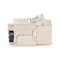 Miniatyrbild 3 av 4: Digitus Keystone Module Cat-8.1 Shielded - RJ45-2000 MHz - 25/40GBase-T - Kategori 8 Klass I - Verktygsfri montering -