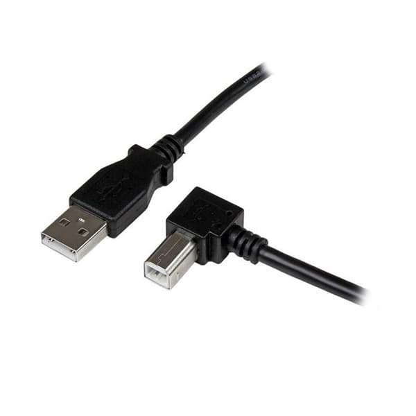 STARTECH USB 2.0 Typ A till USB Typ B-kabel vänstervinklad hane / hane - 2 m