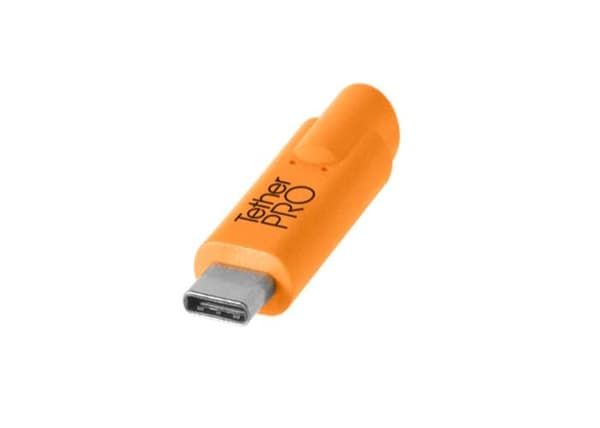 TETHER TOOLS USB-C till USB-C TetherPro CUC15 - Orange 4,60m