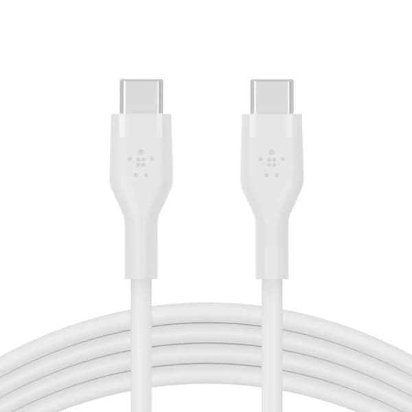 BELKIN FLEX USB-C-USB-C TO 60W 3M, WHITE CAB009BT3MWH