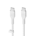 Miniatyrbild 2 av 4: BELKIN FLEX USB-C-USB-C TO 60W 3M, WHITE CAB009BT3MWH